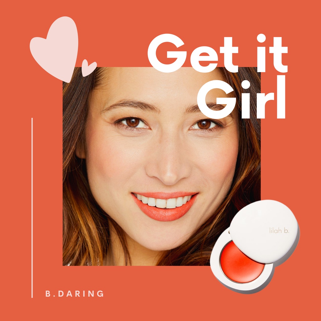 Son kiêm má hồng dạng kem Lilah B. Divine Duo Lip & Cheek