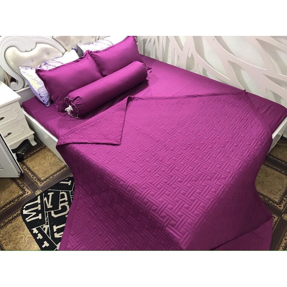 bỘ CHĂN GA SATIN CAO CẤP