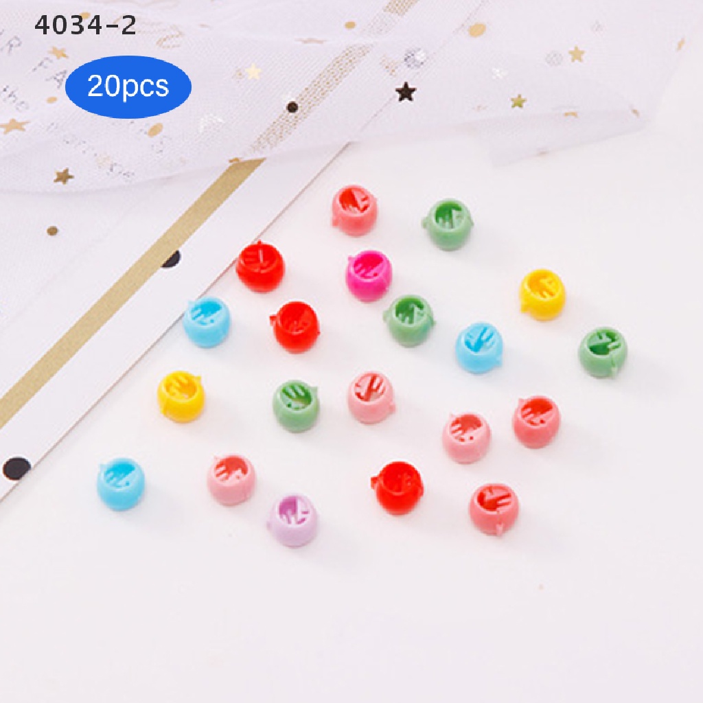 Kẹp Tóc Mini Bằng Nhựa Màu Kẹo Ngọt Dễ Thương 4034-2