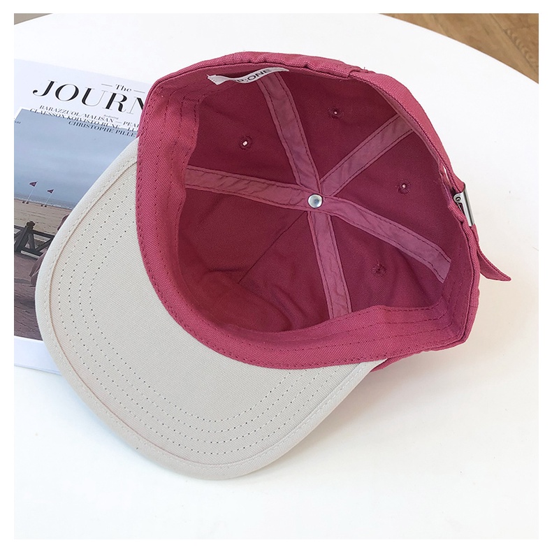 Nón Lưỡi Trai Thêu Họa Tiết Màu Sắc Phong Cách Hip Hop Hàn Quốc Thời Trang Mùa Hè Cho Nam Và Nữ