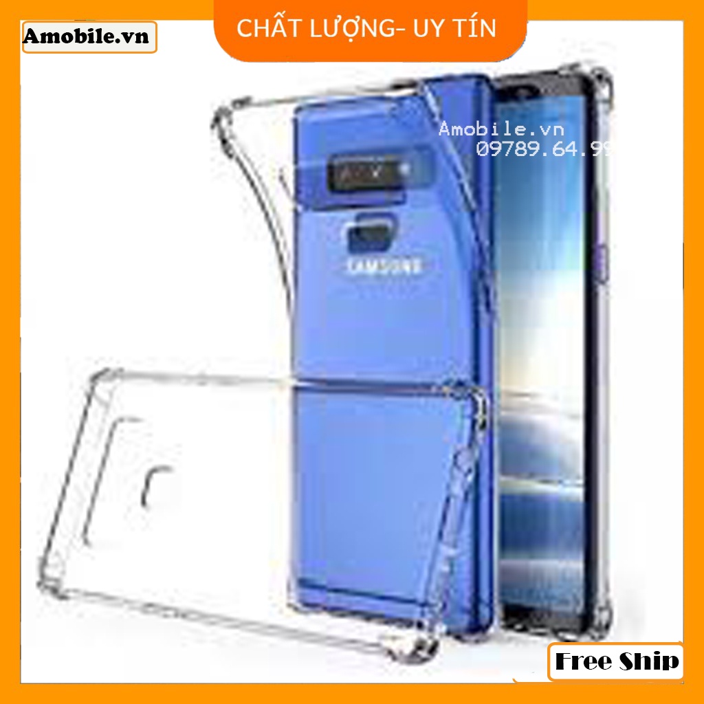 Ốp lưng silicon trong suốt Note9/ ốp lưng chống sốc cho Samsung Galaxy Note9