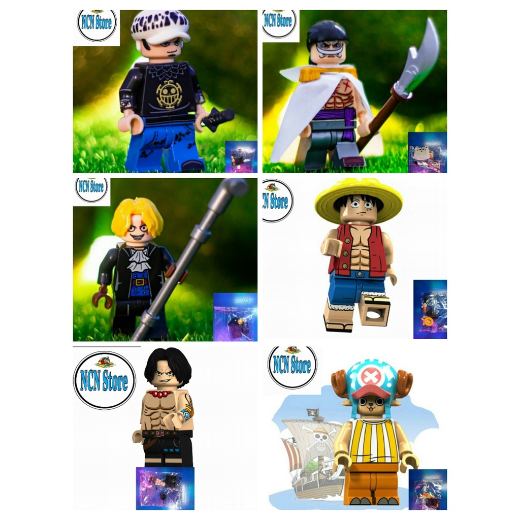 Mô hình đồ chơi lắp ráp nhân vật Lego hoạt hình hải tặc One Piece