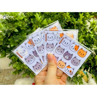 Sticker face Meowy
