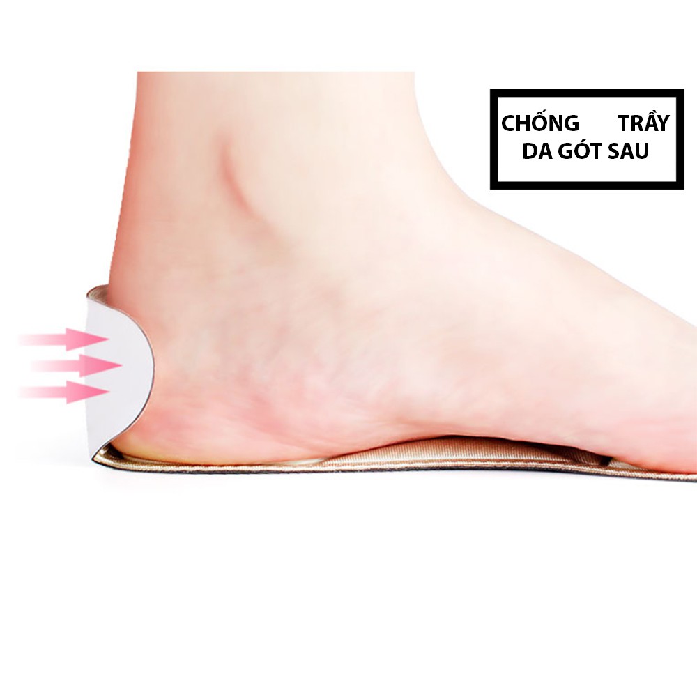 1 cặp lót giày cao gót mũi nhọn giảm size cho giày bị rộng, thoáng khí và êm chân - CMPK55 - Cami