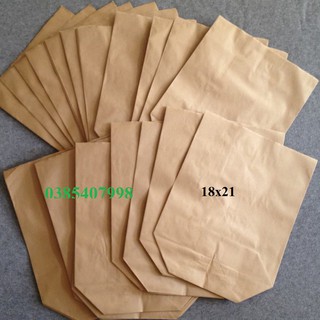 (Sẵn hàng) 100 túi xi măng gói hàng size 18x21