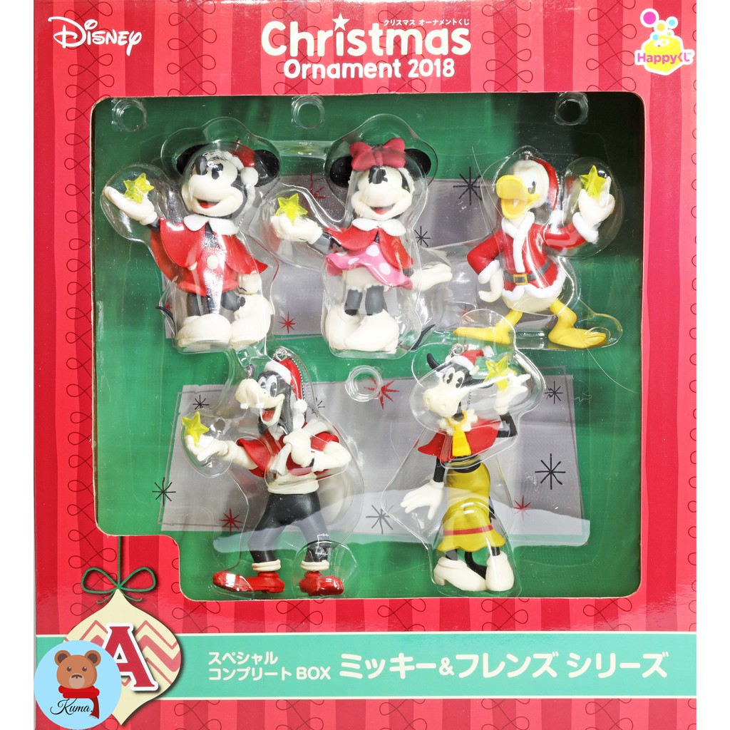 Bán riêng Chuột Mickey & Friends Đồ trang trí Giáng sinh 2018Happy Lot Disney Hình