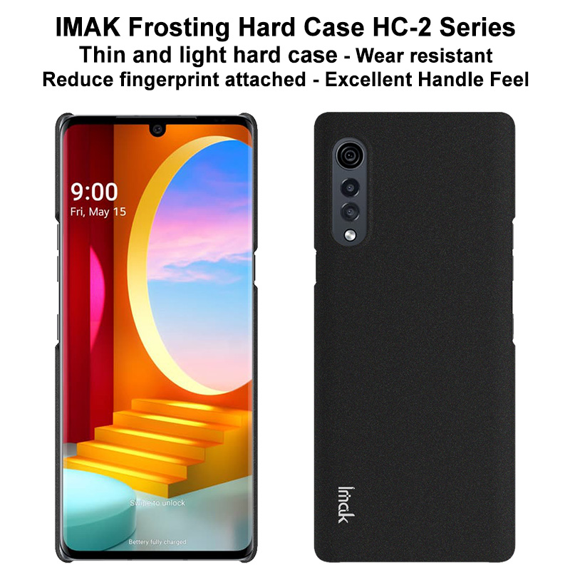 Ốp điện thoại siêu mỏng bằng nhựa cứng thích hợp cho Lg Velvet 4g / 5g