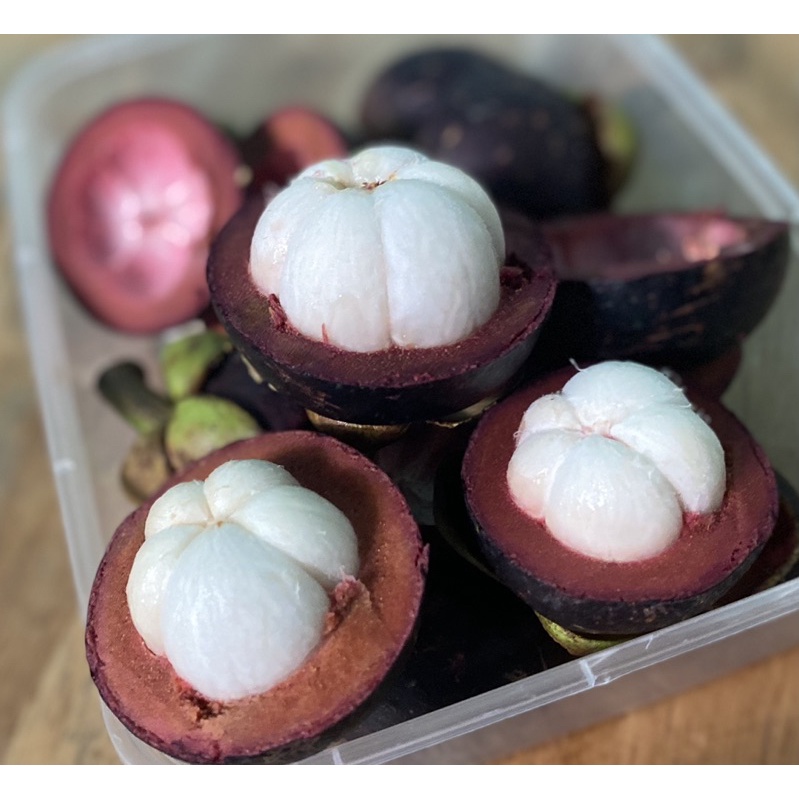 { Sale 59k/ 1kg ) 1kg Măng Cụt miền Tây- Vỏ Mỏng, Ruột ngọt, ngon [ Mangosteen ] | BigBuy360 - bigbuy360.vn