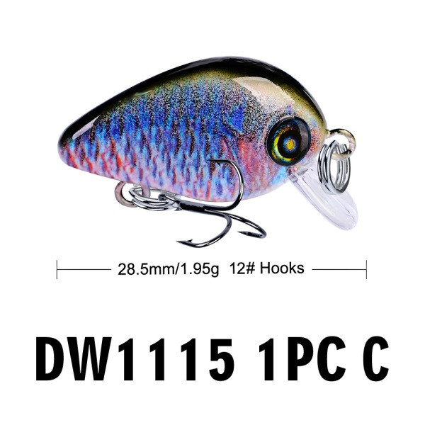Mồi câu cá 28.5mm / 1.95 G chuyên nghiệp chất lượng cao