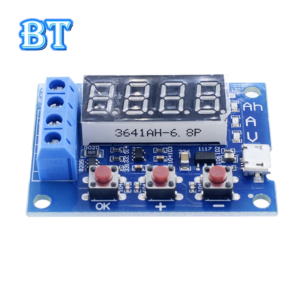 Máy Phân Tích Kiểm Tra Tải Trọng Pin Li-ion Lithium 18650 ZB2L3 LED Kỹ Thuật Số