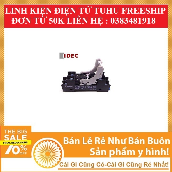 RJ2S-CL-D24 Rơ le trung gian IDEC rơ le trung gian 24vdc 24v Linh kiện điện tử tuhu 3m