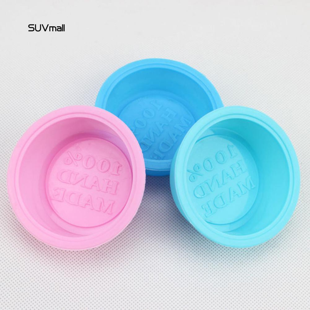 Khuôn Silicone tròn làm bánh kẹo fondant