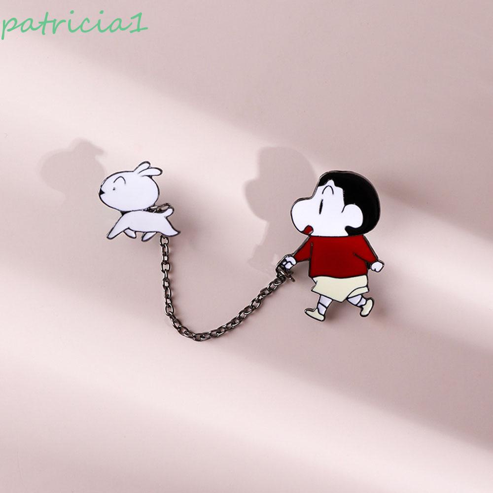 Ghim cài áo hình cậu bé bút chì Shin-chan độc đáo thời trang