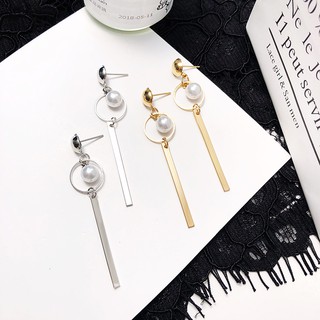 Khuyên tai cá tính thả ngọc