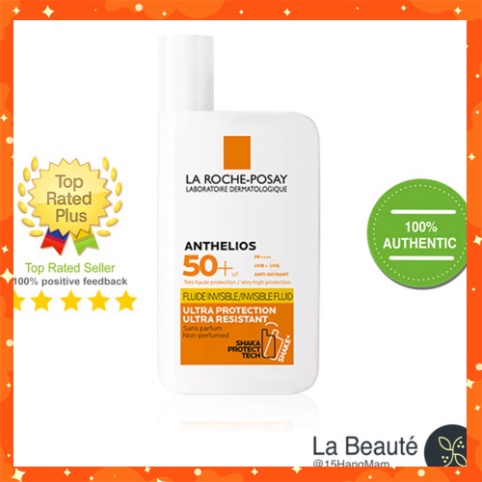 La Roche-Posay Anthelios Shaka fluid SPF50+ - Kem Chống Nắng Thế Hệ Mới [Không Mùi] 50ml - Chính Hãng | BigBuy360 - bigbuy360.vn