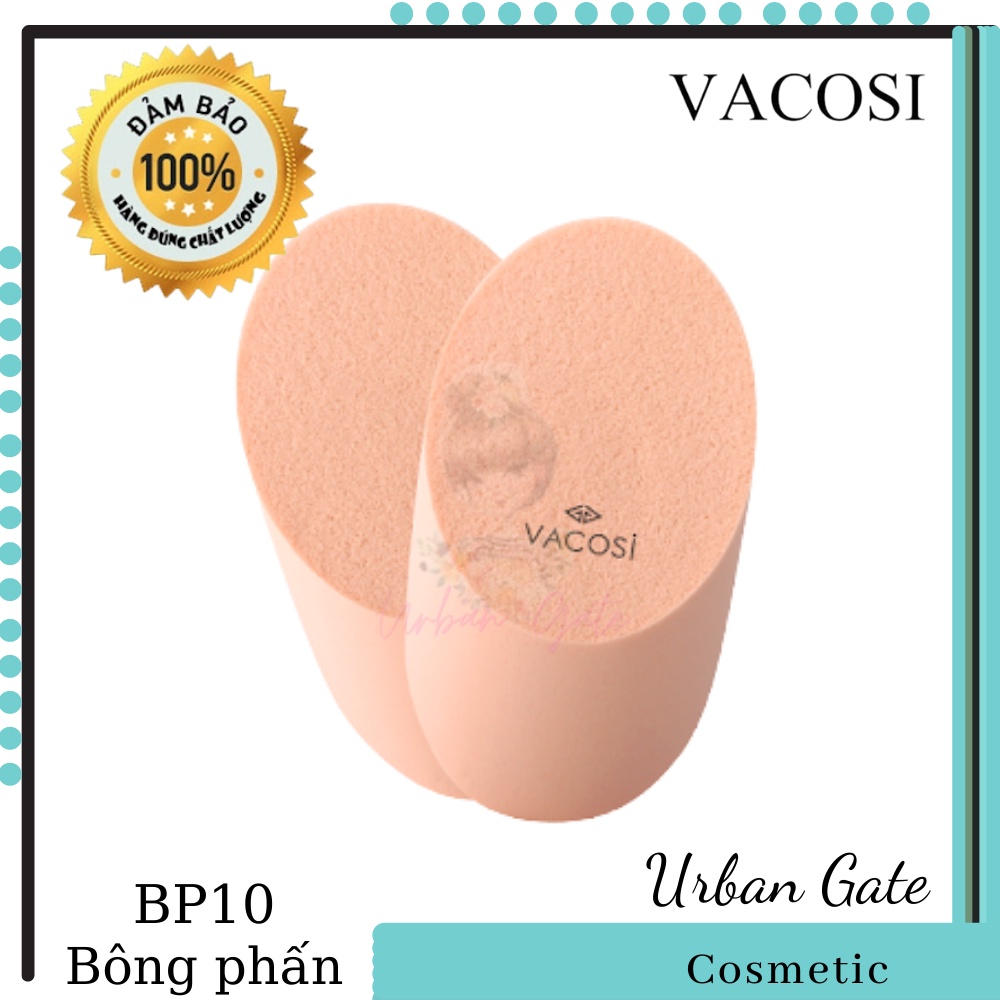 Bông ướt trang điểm Vacosi Elip BP10 + tam giác vuông BP11 + tam giác nhọn BP12