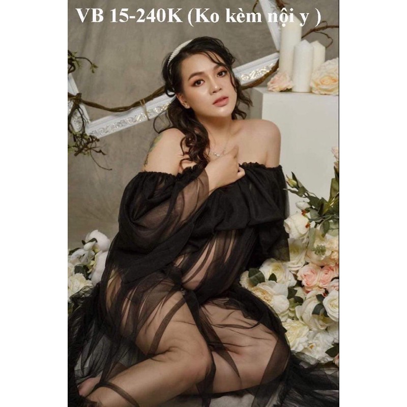 váy chụp ảnh bầu, concept