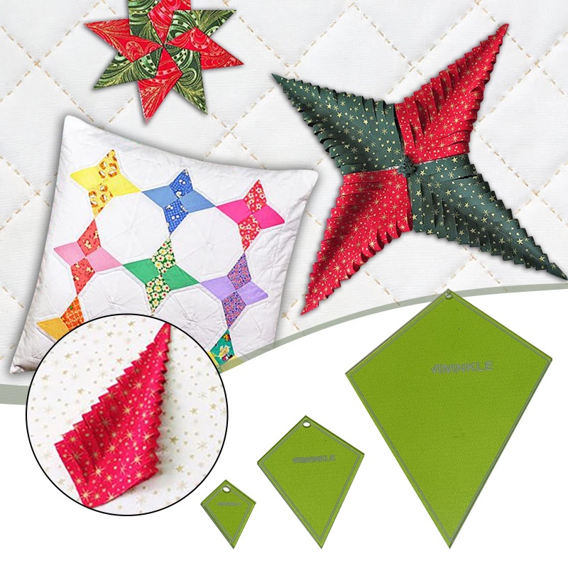 Bộ 3 Thước Đo Cắt Vải May Có Thể Tái Sử Dụng Cho Thợ May