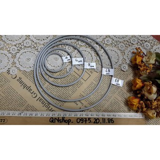 2 cái vòng sắt làm Dreamcatcher