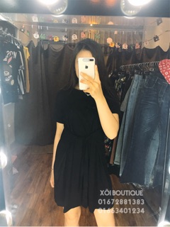 Váy zara buộc eo