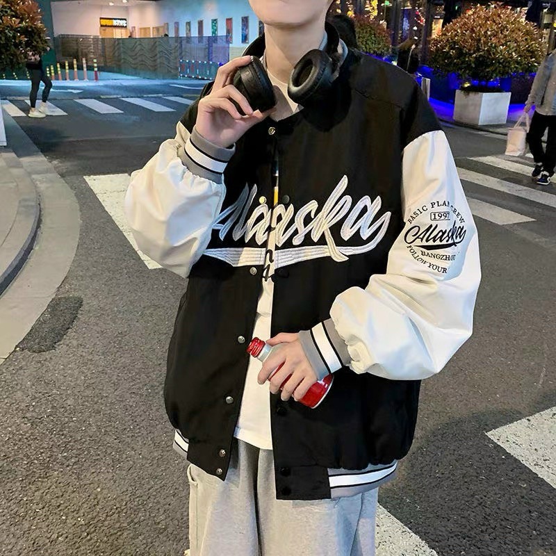 Áo Bomber Jacket Dù 2 Lớp ALASKA Unisex Nam Nữ🎀FREESHIP🎀Chất Gió dù,2 lớp,from rộng bo tay | BigBuy360 - bigbuy360.vn