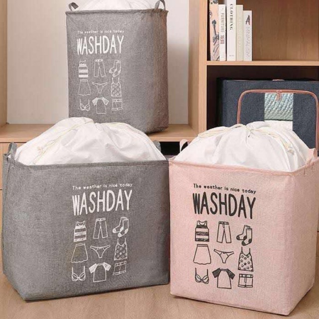 TÚI ĐỰNG ĐỒ WASHDAY GẤP GỌN SIÊU HÓT