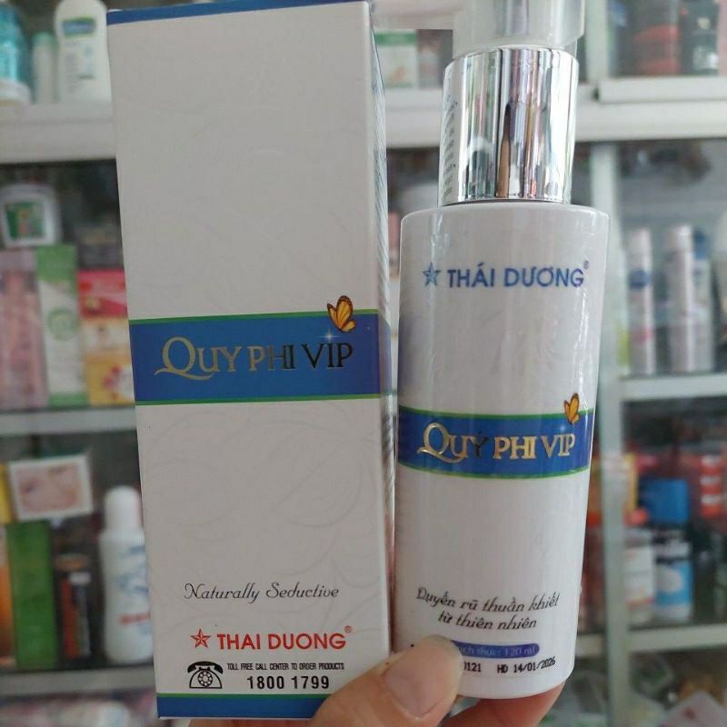 DUNG DỊCH VỆ SINH PHỤ NỮ CAO CẤP QUÝ PHI VIP 120ML,HƯƠNG QUÝ PHÁI CHO CHỊ EM TỰ TIN HẲN