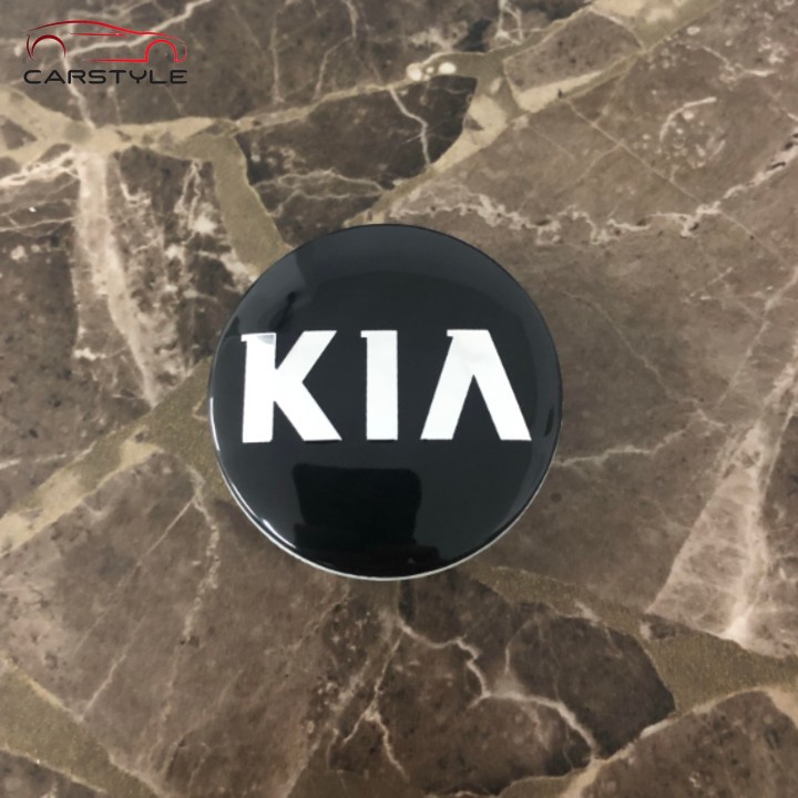 Biểu tượng logo xe hơi KIA KIA-58 Cerato K3 gắn mâm/viền/bánh xe ô tô 58mm