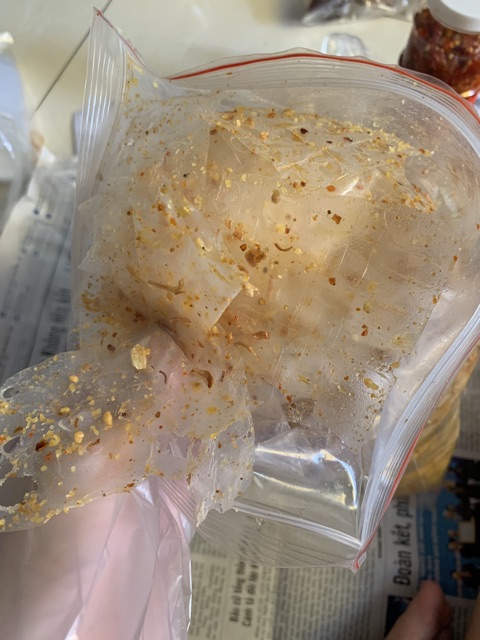 (Túi zip500gr) bánh tráng muối tỏi Tây Ninh siêu ngon !!! | BigBuy360 - bigbuy360.vn