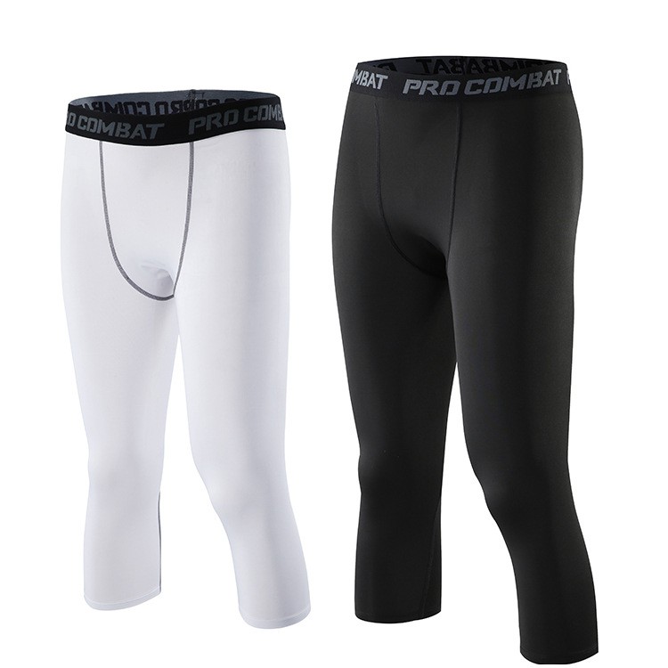 Quần giữ nhiệt nam - Quần legging lửng Procombat 3/4