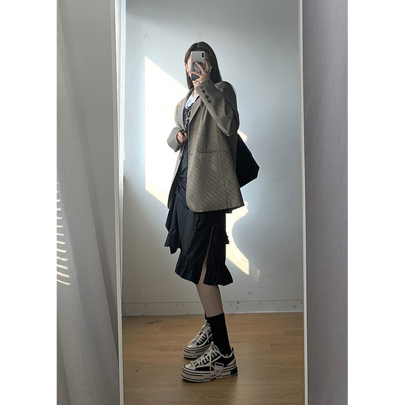 Đầm Dây Nữ Cộc Tay Cổ Tròn Xếp Ly Thời Trang | BigBuy360 - bigbuy360.vn