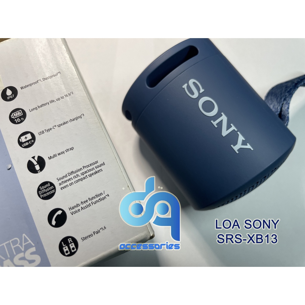 Loa Bluetooth Sony SRS-XB13 chuẩn Extra Bass