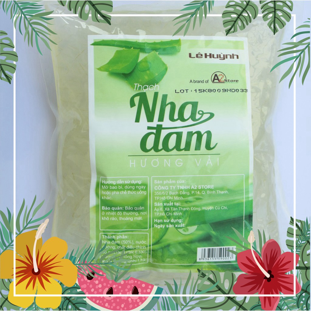 Thạch nha đam XUÂN THỊNH / LÊ HUỲNH / PESO gói 1kg