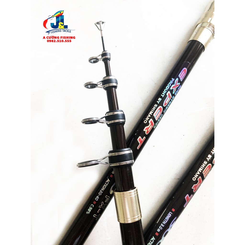 Cần câu SHIMANO EXPERT độ cứng FX-T 2M7 ĐẾN 4M5