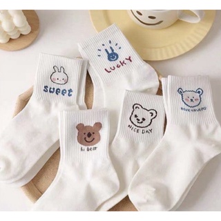 Tất vớ cổ ngắn nữ hình thú