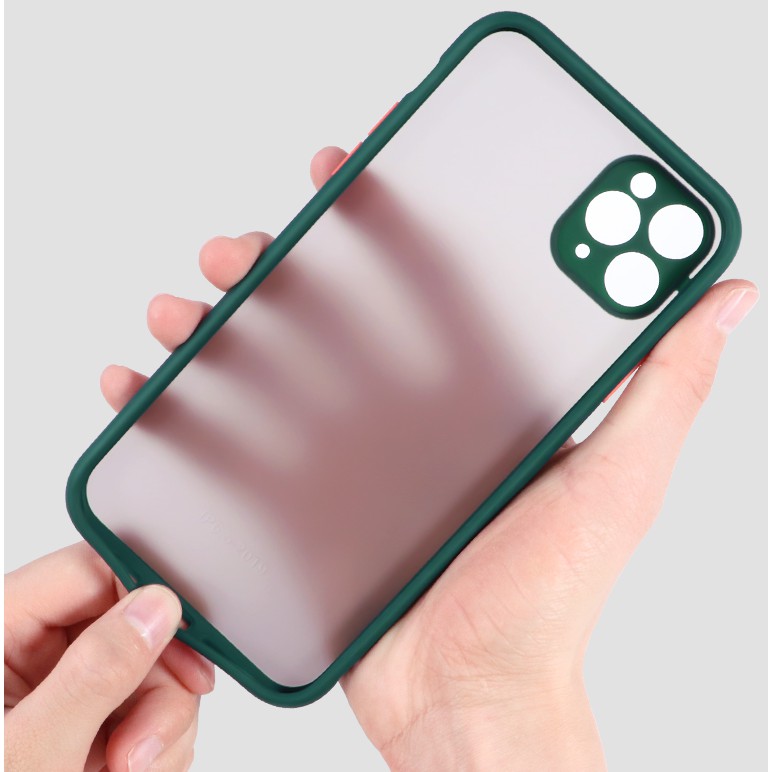 Ốp Điện Thoại Nhám Trong Suốt Chống Sốc Cho Iphone 11 / 12 11pro Max Xs Max Xr Se2 7 8 Plus | BigBuy360 - bigbuy360.vn