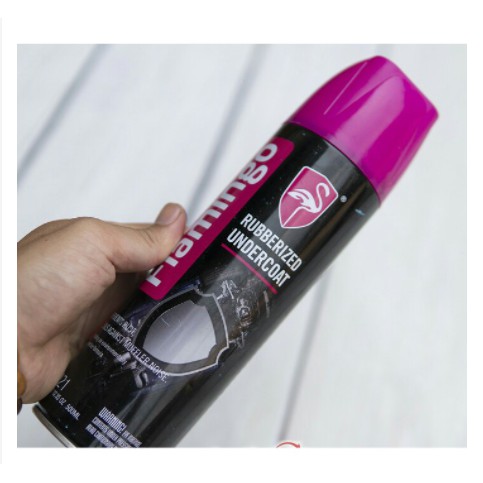 Sơn Xịt Phủ Gầm Chống Ồn Chống Rỉ Sét Flamingo F021 500ml