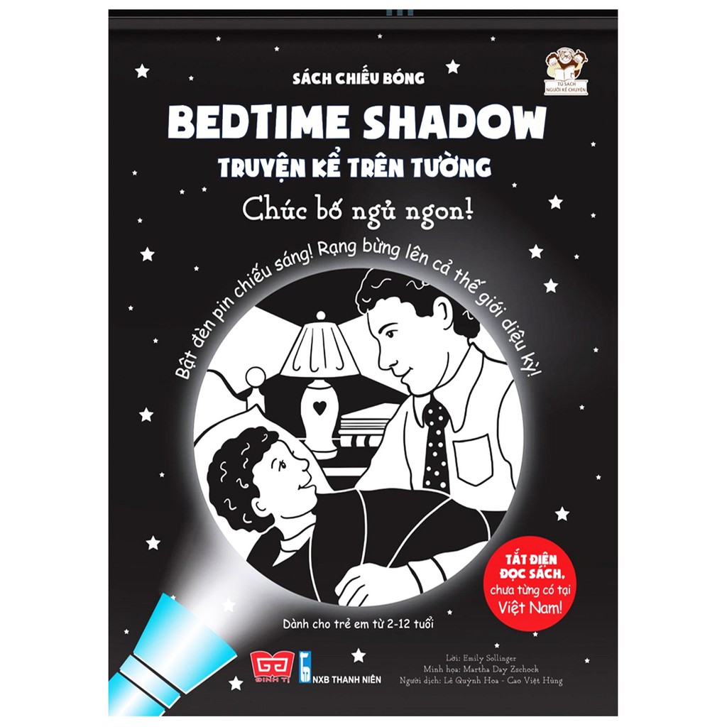 Sách Chiếu Bóng - Bedtime Shadow – Truyện Kể Trên Tường - Chúc Bố Ngủ Ngon!
