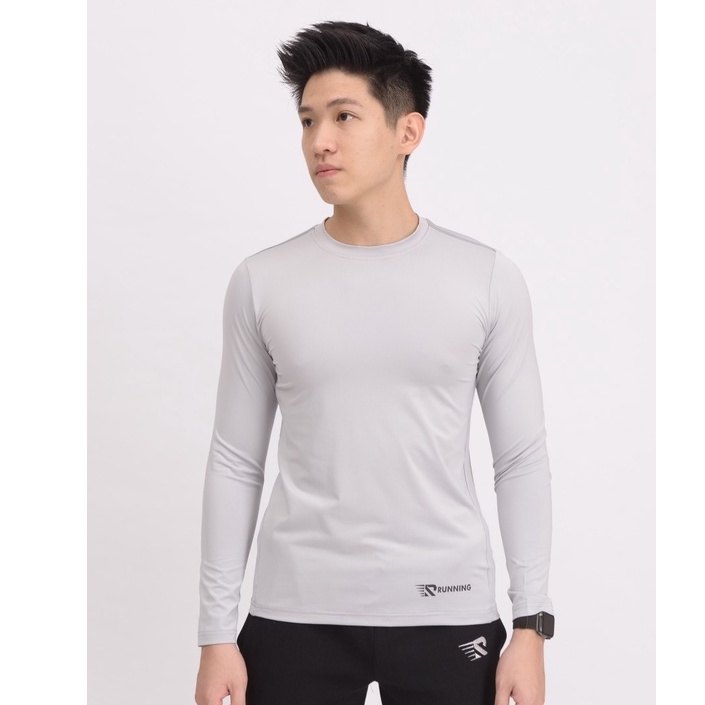 Áo thun giữ nhiệt nam cổ ngắn co giãn, áo thun giữ nhiệt thể thao Loại 1 cotton giữ ấm hiệu quả- Màu Đen | BigBuy360 - bigbuy360.vn