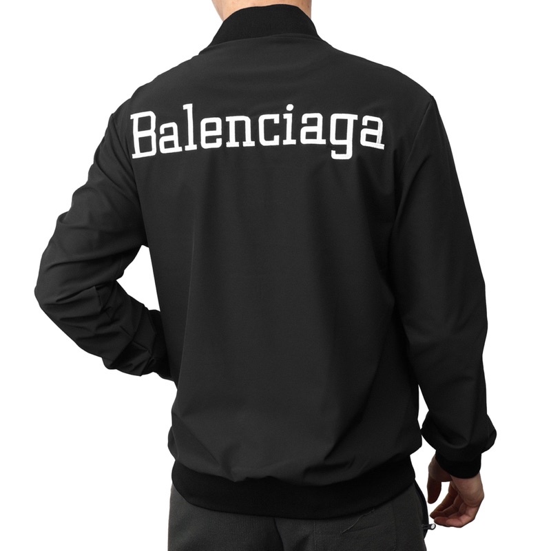 Áo khoác dù cao cấp G u cc i logo thêu form unisex