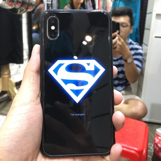 Ốp lưng Super Man Dạ Quang