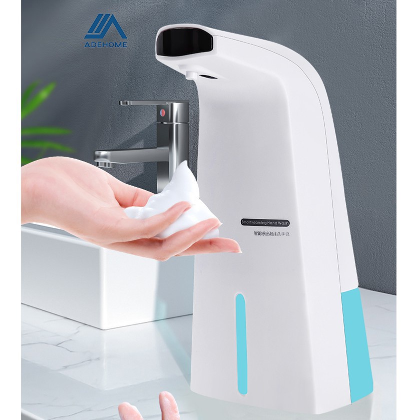 Máy rửa tay cảm biến không chạm tránh tiếp xúc, Máy rửa tay tạo bọt tự động dùng pin sạc USB cho công ty và gia đình