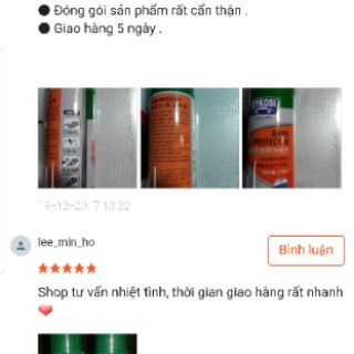 Bình xịt nano chống nước, chất bẩn, Không độc hại, chính hãng ( có video hướng dẫn )