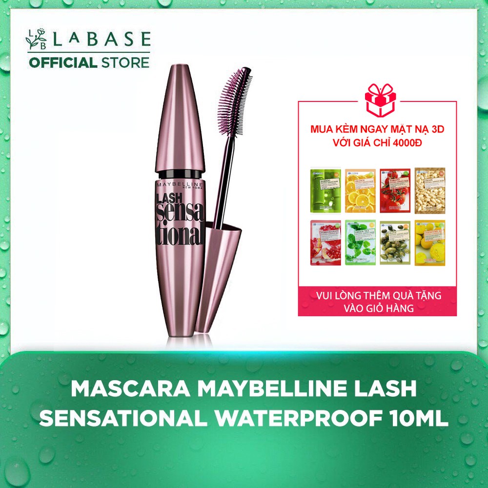 Chuốt mi Mascara Maybelline Colossal Volum Express Hydrofuge 8ml