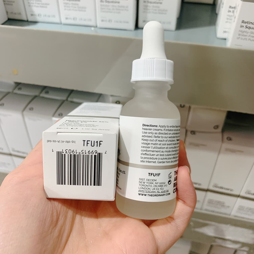[Mã SKAMLTSM9 giảm 10% đơn 99K] Tinh chất giảm mụn The Ordinary Niacinamide 10% + Zinc 1% | BigBuy360 - bigbuy360.vn
