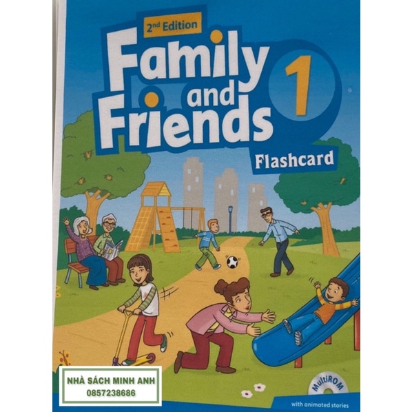 FLASHCARD FAMILY AND FRIENDS 1 -2nd edition- ép plastic