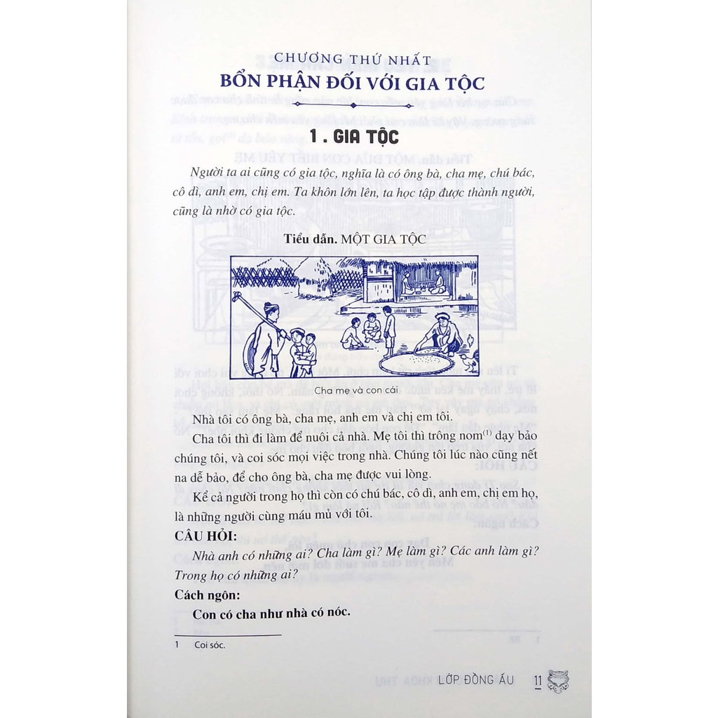 Sách Luân Lý Giáo Khoa Thư
