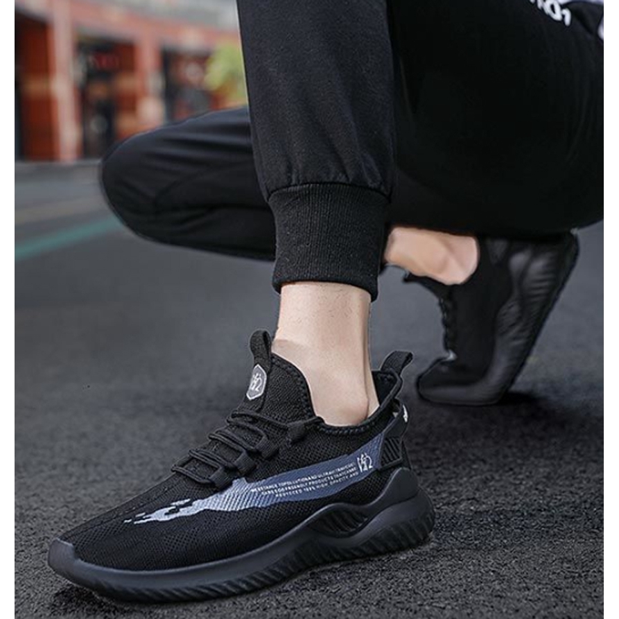 Giầy thể thao nam,giầy sneaker chữ hoa BH 19