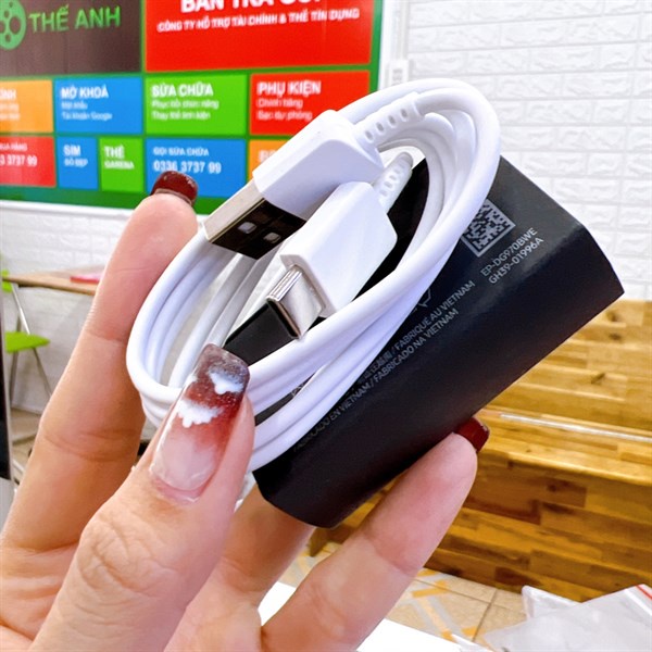 Cáp sạc Type-C Samsung S10, bảo hành đổi trả.