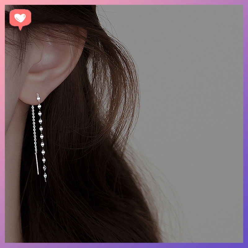 Bông tai dài nữ đeo được nhiều kiểu B17 Give.love shop phụ kiện hàn quốc